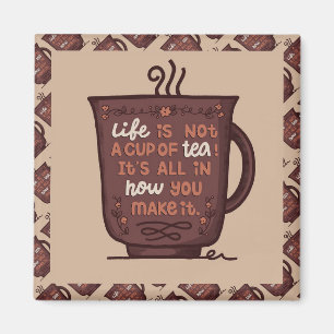 Imán Motivación Moderna Elegante Mejor Mensaje Popular