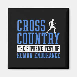 Imán Motivación para correr en cross country