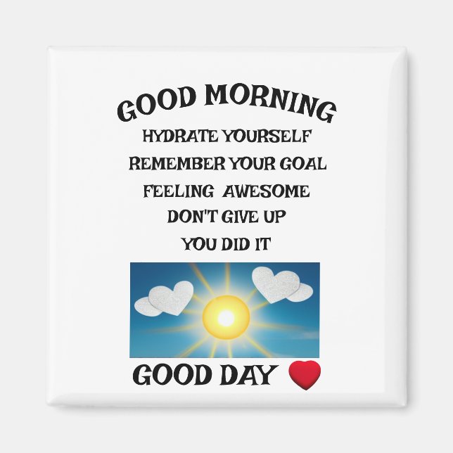 Imán Motivación positiva (Frente)