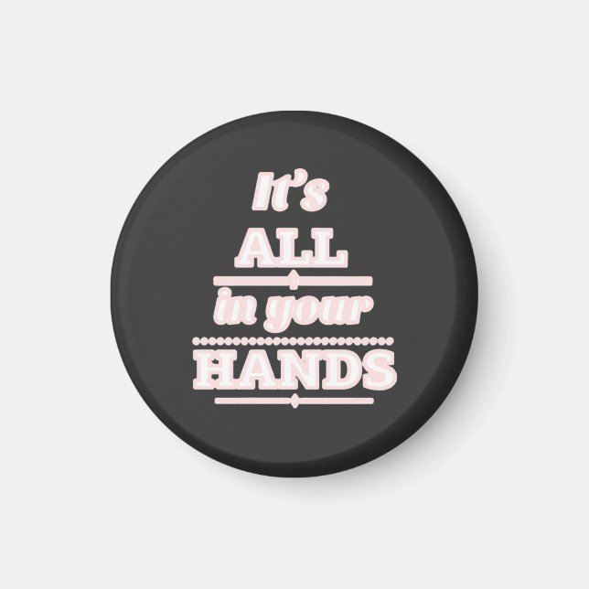 Imán Motivación, vida, valor (Frente)