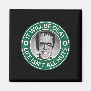 Imán Motivacional Estará Bien Inspiración Munster