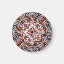 Motivo de Mandala de Tonos Neutros