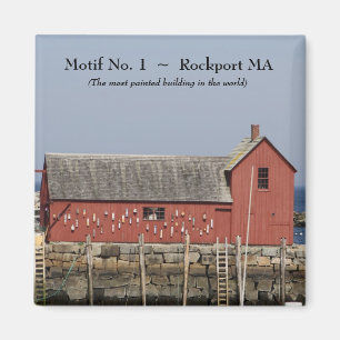 Imán Motivo nº 1 ~ Rockport MA