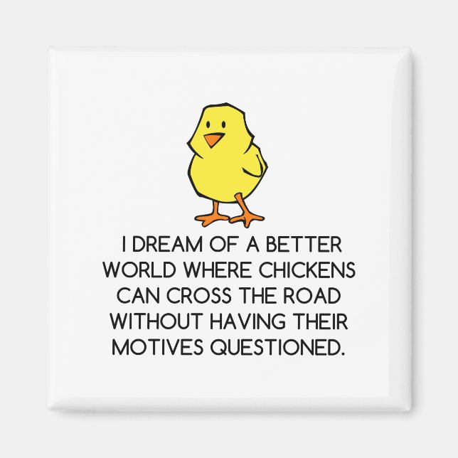 IMÁN MOTIVOS DE CHICKEN (Frente)