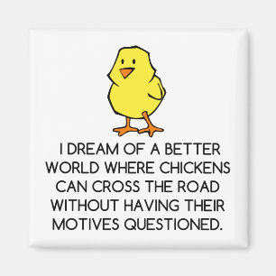 IMÁN MOTIVOS DE CHICKEN