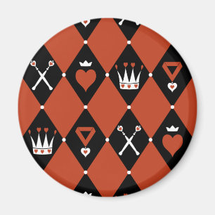 Imán Motivos de la Reina de los Corazones