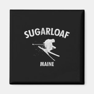 Imán Moto de esquí de Pan de Azúcar Tee regalo de Maine