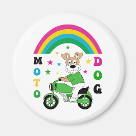 Imán Moto Dog