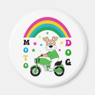 Imán Moto Dog