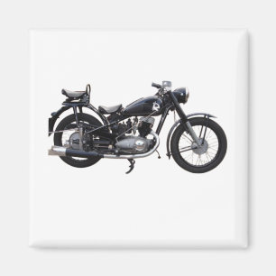 Imán Moto retro