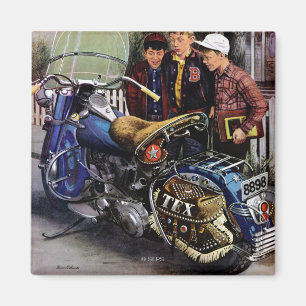 Imán Motocicleta de Tex