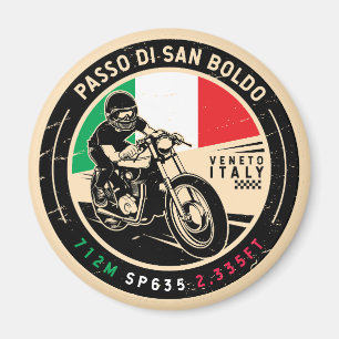Imán Motocicleta del paso de San Boldo
