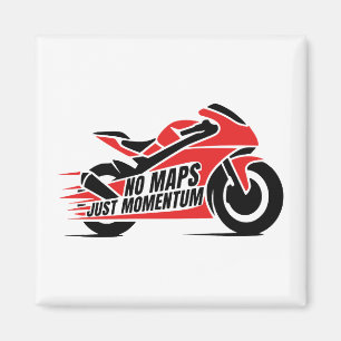 Imán Motocicleta deportiva
