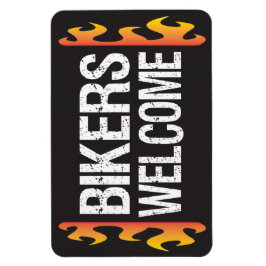 Imán Motocicletas bienvenidas a los ciclistas