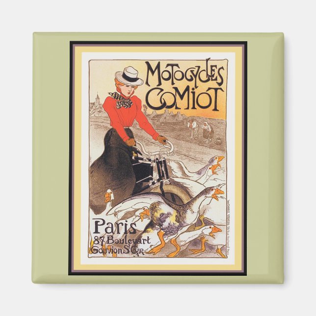 Imán Motocicletas Comiot (Frente)