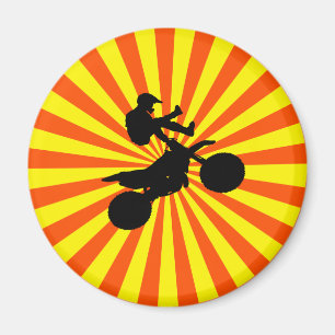 IMÁN MOTOCRÓS RETRO