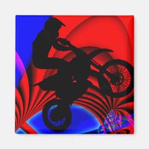 Imán Motocrossing que va Loopy