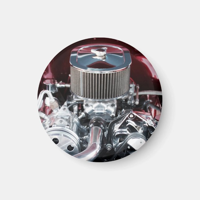 Imán Motor de automóvil clásico (Frente)