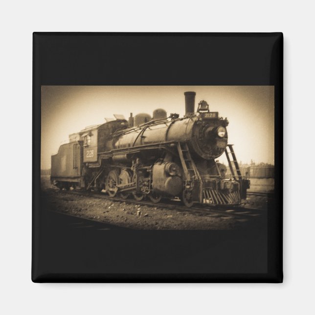 Imán Motor de ferrocarril nacional canadiense 2128 (Frente)