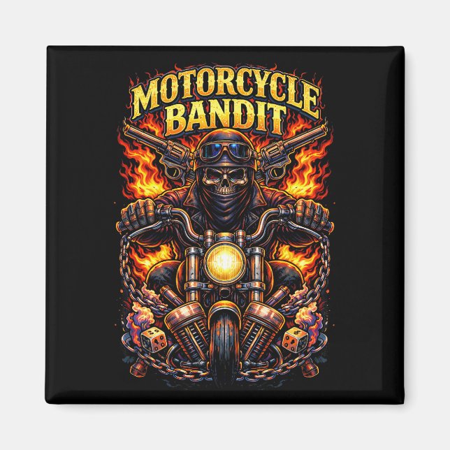 Imán Motorcycle Bandit (Frente)