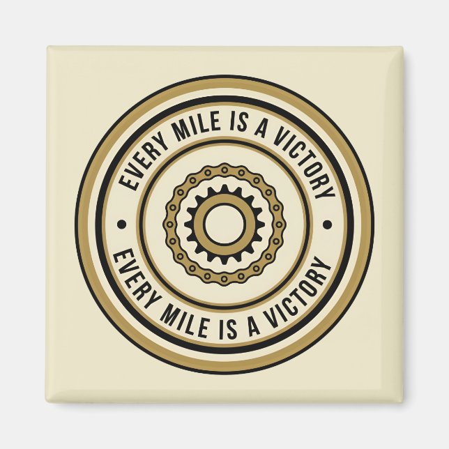 Imán Motorcycle Distance Achievement Style (Frente)