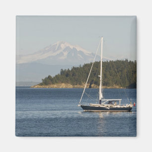 Imán Mount Baker domina el paisaje