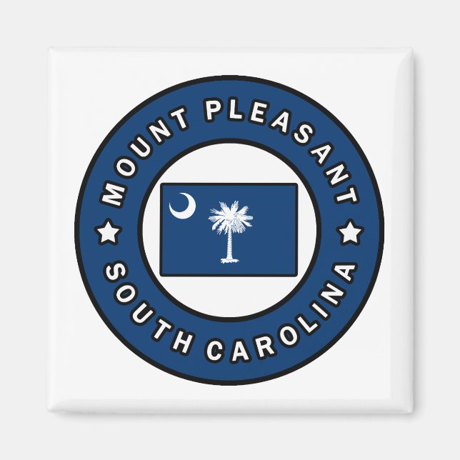 Imán Mount Pleasant South Carolina (Frente)