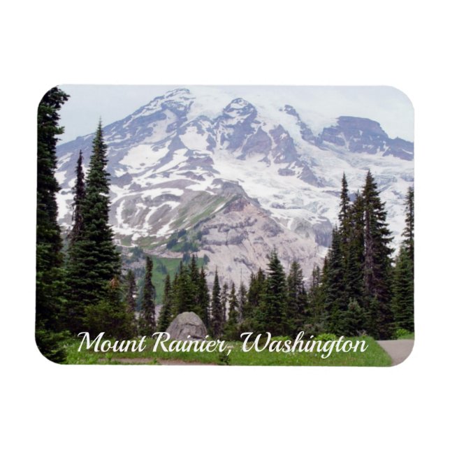 Imán Mount Rainier, Washington (Horizontal)