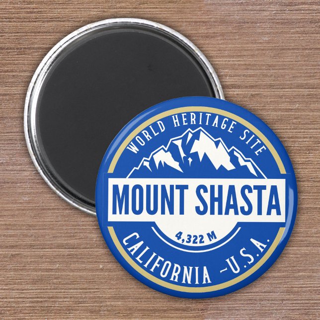 Imán Mount Shasta California U.S.A. (Subido por el creador)