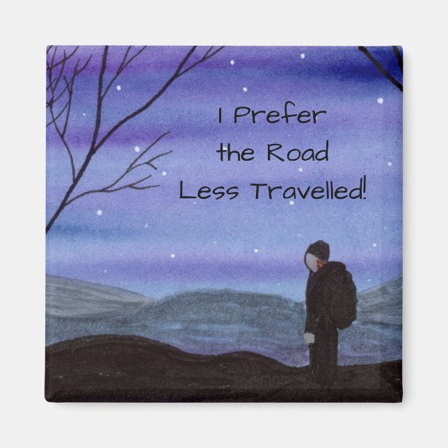 Imán Mountain Hiker (Frente)