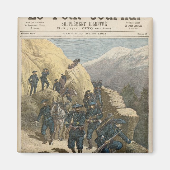 Imán Mountain Infantrymen (Frente)