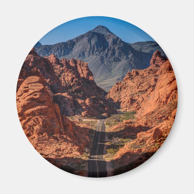 Imán Mouses Tank Road - Valle del Fuego - Nevada (Frente)