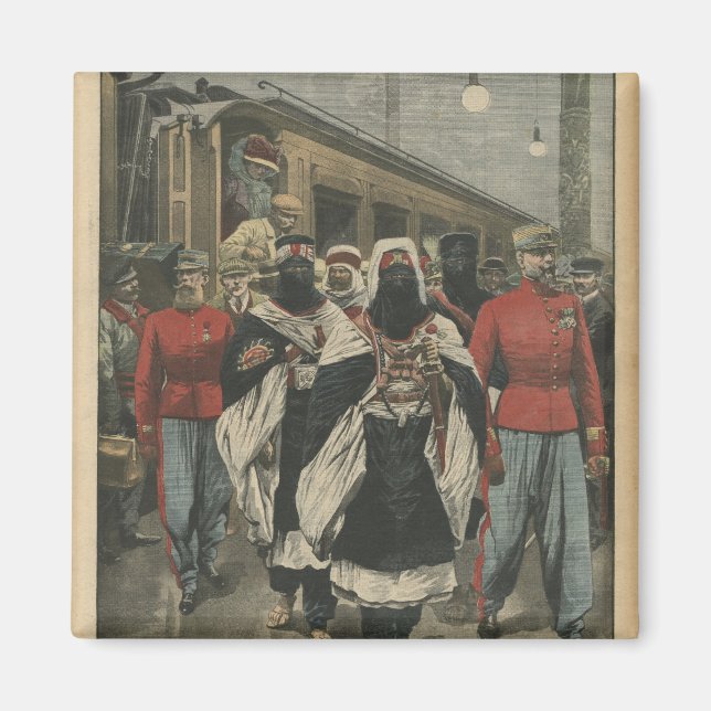 Imán Moussa Ag Amastane llega a París (Frente)