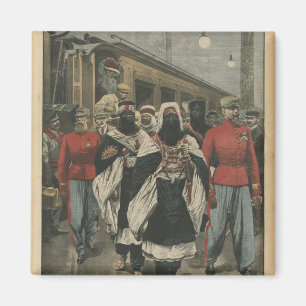 Imán Moussa AG Amastane que llega en París