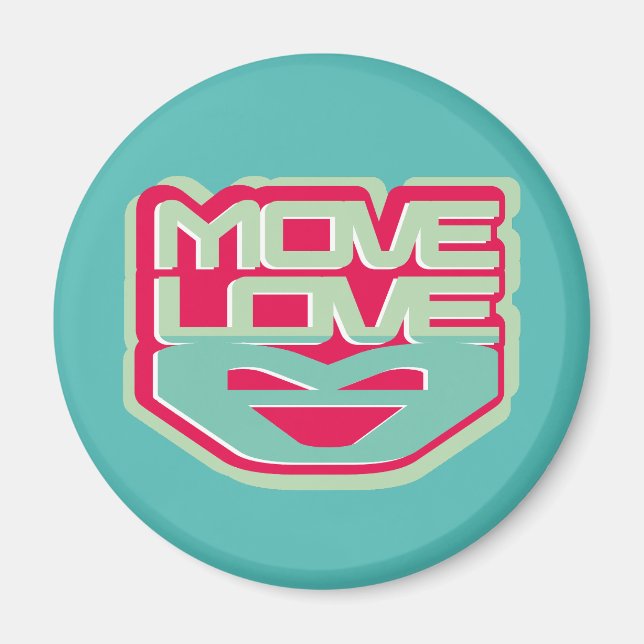 IMÁN MOVE LOVE (MUEVE EL AMOR) BY MASANSER (Frente)