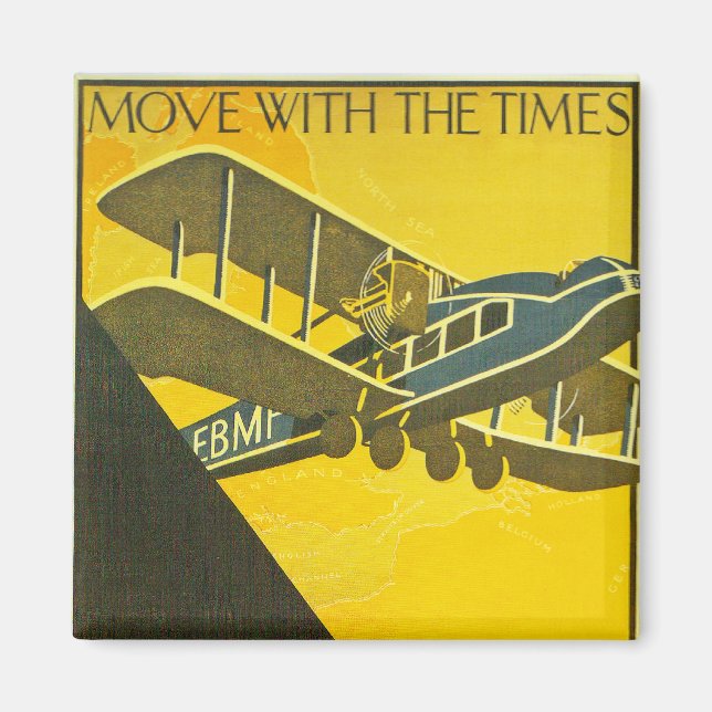 Imán Mover con los tiempos (Frente)