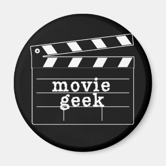 Imán Movie Geek con Clapboard
