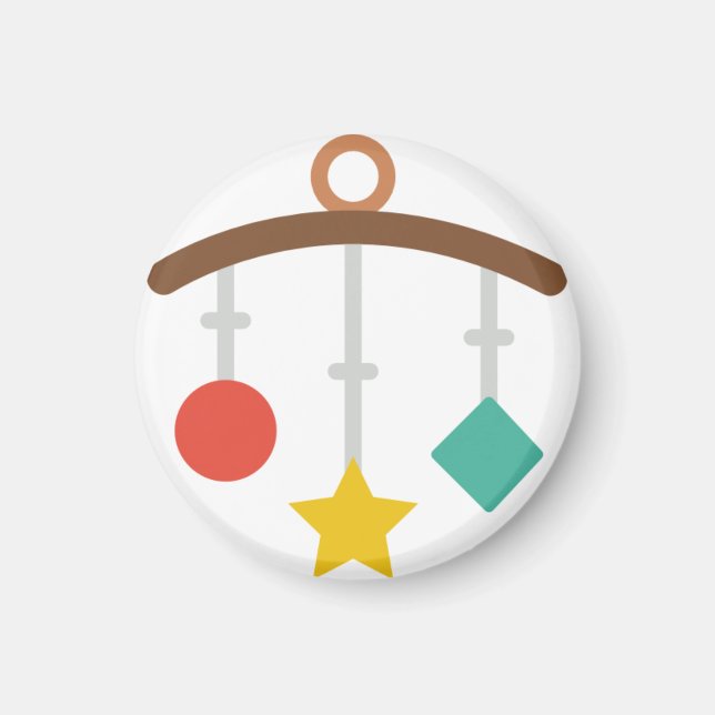 Imán móvil de bebé (Frente)