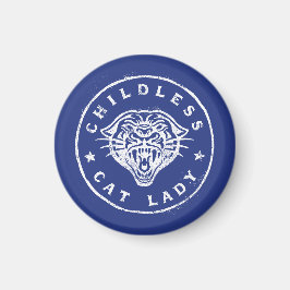 Imán Movimiento de la Señora del Gato Infantil