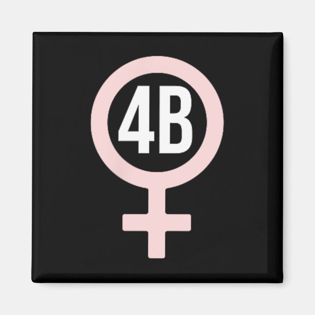 Imán Movimiento Feminista Coreano (Frente)