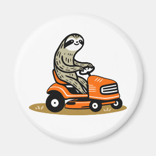 Imán Mowing Sloth
