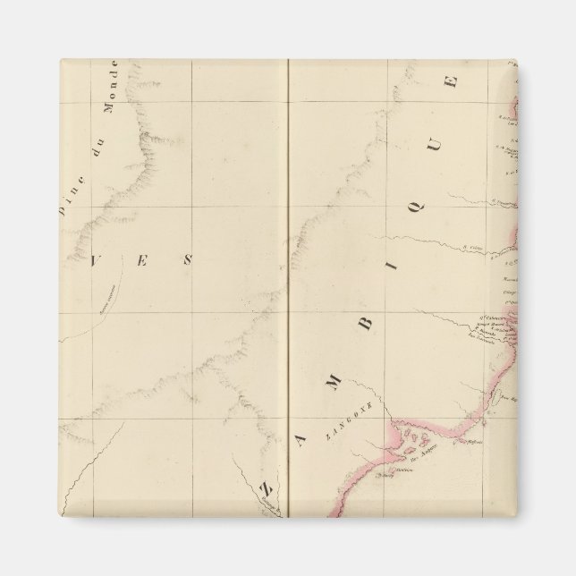 Imán Mozambique África 47 (Frente)
