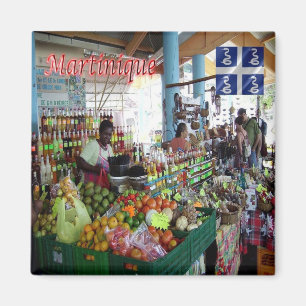 Imán MQ - Martinica - Santa Ana - el mercado