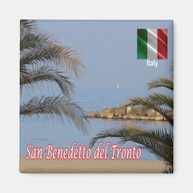 Imán MRC004 SAN BENEDETTO DEL TRONTO, Fridge (Frente)