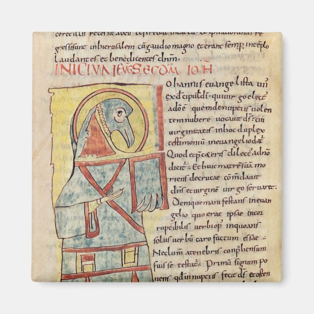 Imán Ms 8 f.95v St. John the Evangelist (Frente)