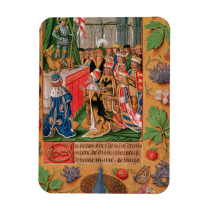 Imán Ms Add 25698 f.3 iluminó la página de un libro de