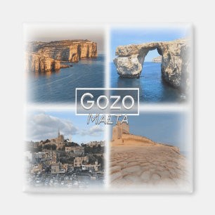 Imán MT0016 Europa, Malta, Gozo, nevera