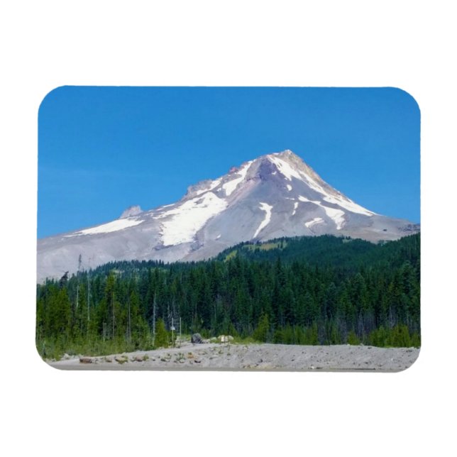 Imán Mt. Hood en verano, Oregón (Horizontal)