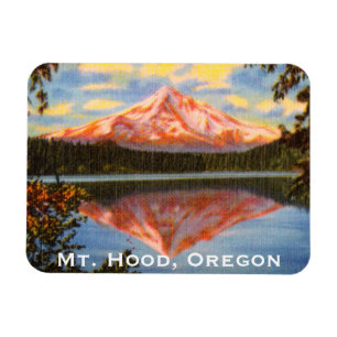 Imán Mt. Hood, Oregon Crystal Clear Lost Lake