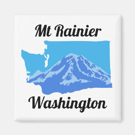 Imán Mt Rainier Magnet - Color